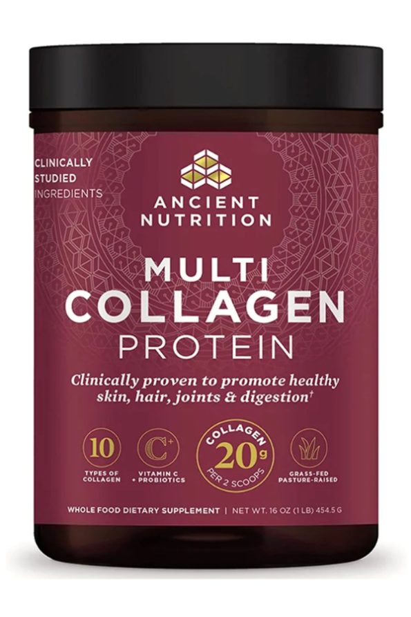 Ancient Nutrition Collagen Protein is a solid choice if you are already taking digestive enzymes as part of your health regimen