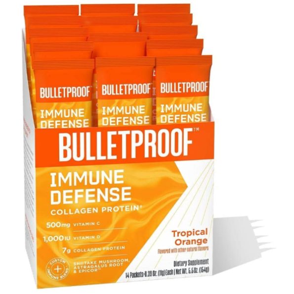 Bulletproof Immune Response Collagen is a solid choice, especially if you have a chicken or fish allergy (this collagen only has bovine collagen).