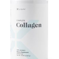 Complete Collagen from Xyngular is actually complete for gut health. Complete Collagen has it all—multiple sources of collagen, it’s hydrolyzed and it has vitamin C (28% of your daily value, in fact), and a good flavor